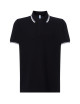 Men`s polo shirts polo pora 210 contrast black/white Jhk