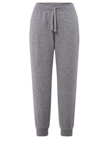 JHK Sweats Pants Cuff Men Gray Melange
