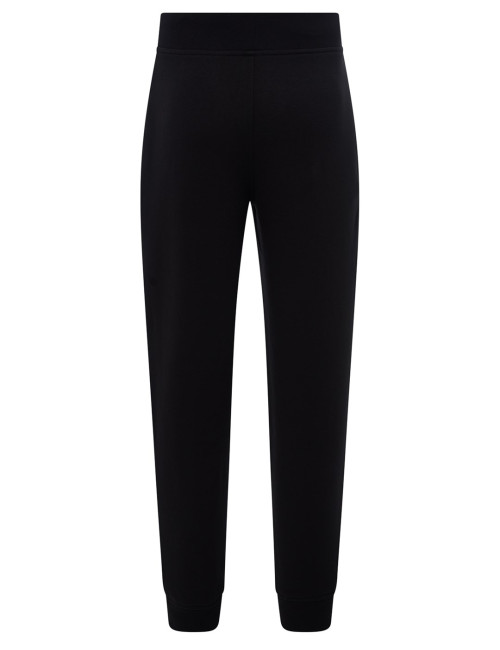 Spodnie dresowe męskie sweats pants cuff man czarny Jhk