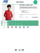 Softhshell lady jacket red Jhk