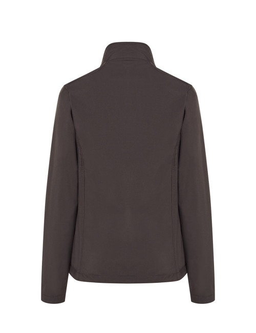 Softhshell lady jacket graphite Jhk