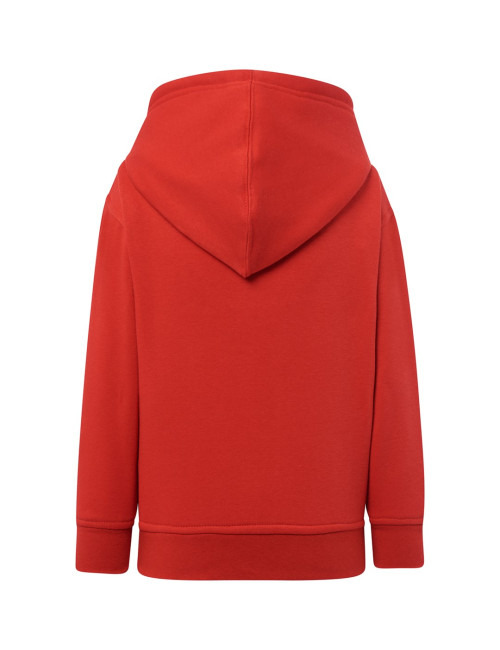 Bluza dresowa dziecięca kid hooded czerwony Jhk
