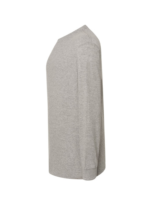 Herren-T-Shirt Tsra 170 ls T-Shirt grau meliert Jhk