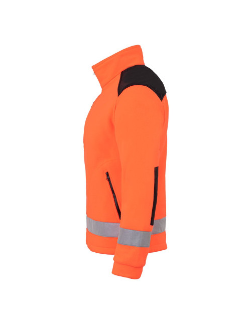 JHK FLRA 340 HV Premium Men's Fleece Red/Fluo
