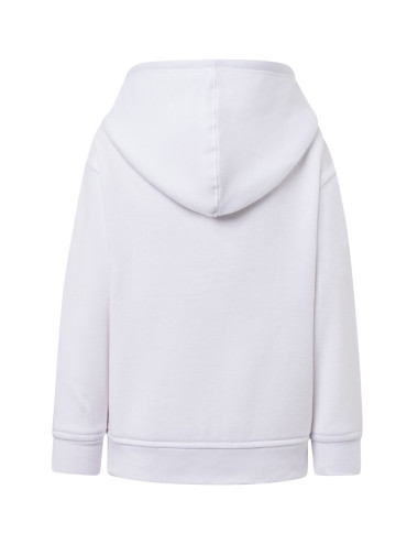 Kinder-Sweatshirt Kid mit Kapuze weiß weiß Jhk