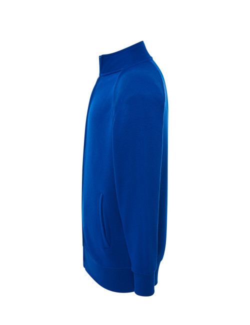 Men`s full zip sweatshirt royal blue Jhk
