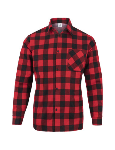 Rotes Flanellhemd JHK