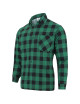 Green flannel shirt Jhk