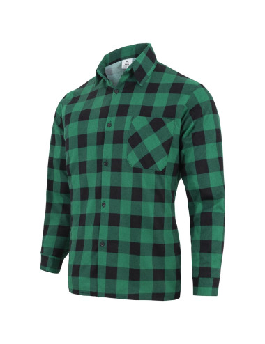 Green flannel shirt Jhk