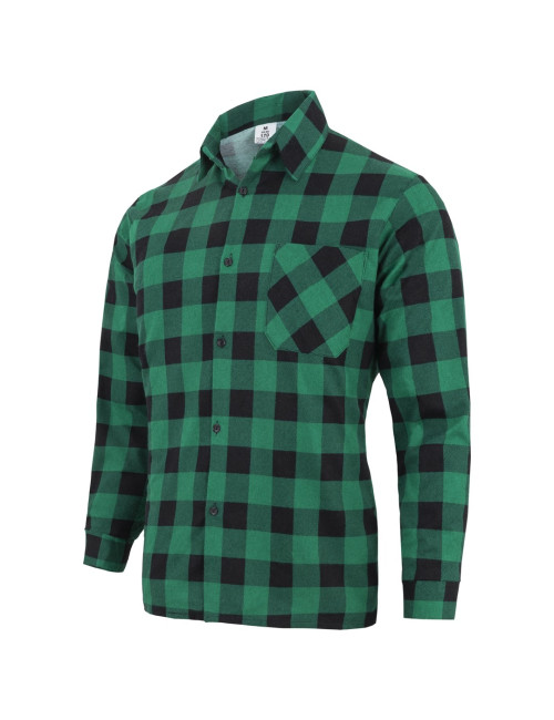 Green flannel shirt Jhk