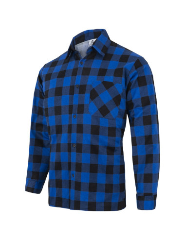 Blue flannel shirt Jhk
