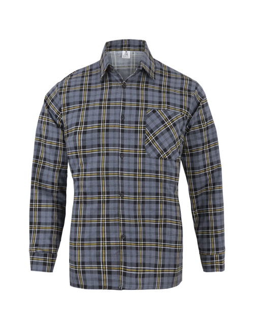 Gray flannel shirt Jhk