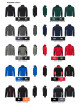 Men`s fleece flra 340 premium azure/black Jhk