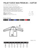 Super Polar Męski ciepły, wzmacniany, FLRA 340 PREMIUM  JHK pod haft