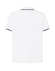 Herren-Poloshirts Polo Pora 210 Kontrast weiß/schwarz JHK