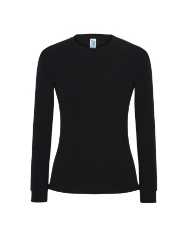 JHK Lady Regular LS Premium Women's T-Shirt Black