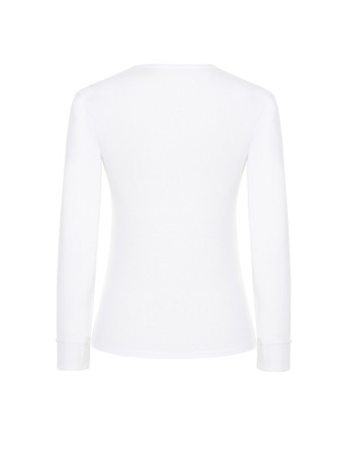 Women`s t-shirt lady regular ls premium wh white Jhk Jhk