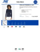 Women`s t-shirt lady regular ls premium wh white Jhk Jhk