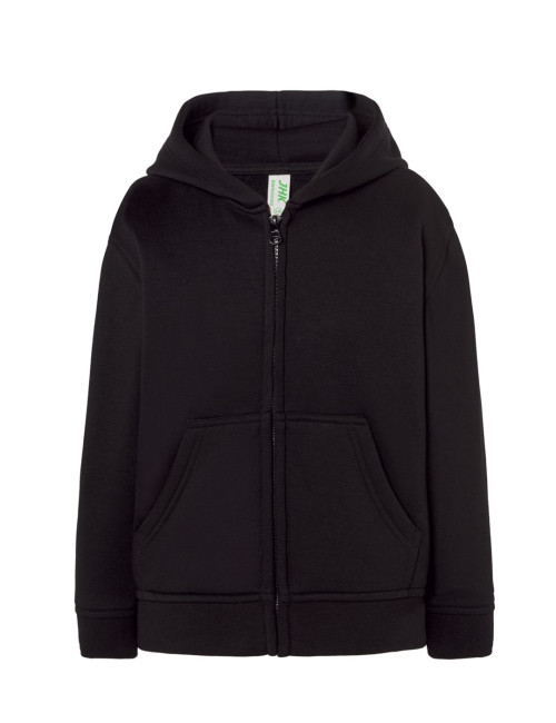 Kid hooded sweatshirt black Jhk