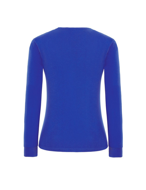 Lady Regular Ls Premium Königsblaues Damen-T-Shirt Jhk Jhk