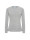 Women`s t-shirt lady regular ls premium gray melange Jhk Jhk