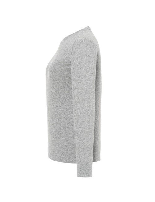 Women`s t-shirt lady regular ls premium gray melange Jhk Jhk