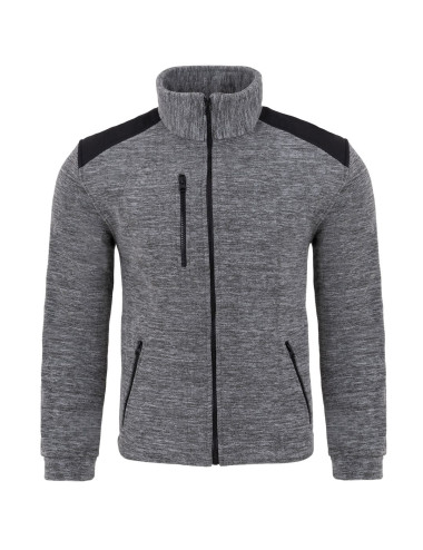 Men`s fleece flra 340 premium gray melange/black Jhk