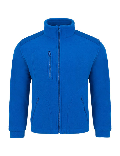 Super warmes Herren-Fleece, verstärkt, FLRA 340 Premium Blue/Blue Jhk