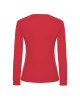 Lady Regular Ls Premium Damen T-Shirt rot Jhk Jhk