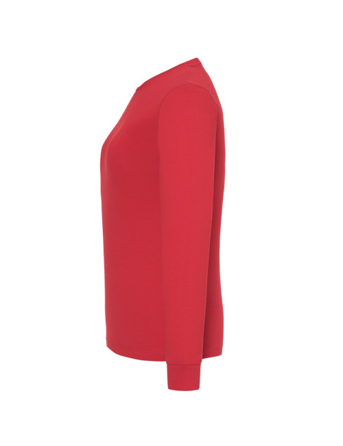 Lady Regular Ls Premium Damen T-Shirt rot Jhk Jhk