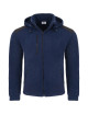 Super polar męski bluza z kapturem gruby wzmacniany flra 340 bus hood premium granatowo/czarny Jhk,