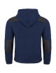 Super polar męski bluza z kapturem gruby wzmacniany flra 340 bus hood premium granatowo/czarny Jhk,