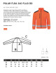 Super polar męski bluza z kapturem gruby wzmacniany flra 340 bus hood premium granatowo/czarny Jhk,
