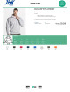 Herren-Sweatshirt swra zip half zip königsblau JHK