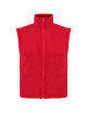 JHK FLRA 350 VEST Fleeceweste rot