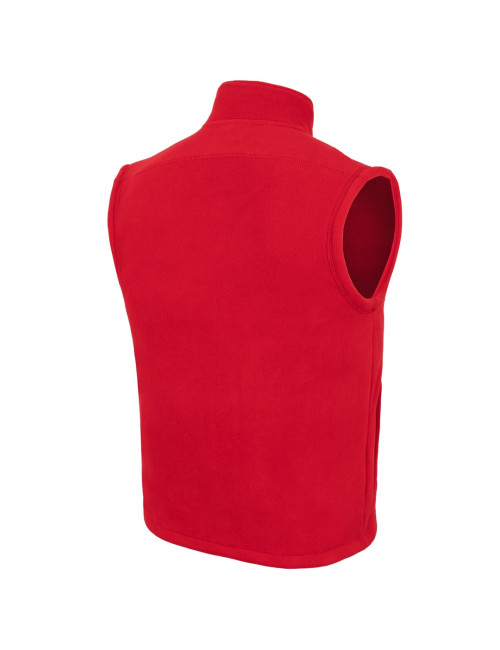 JHK FLRA 350 VEST Fleeceweste rot