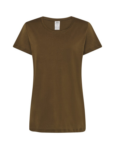 Damen-T-Shirt tsul plm palma kh - khaki Jhk