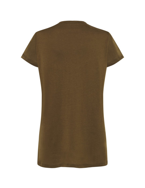 Damen-T-Shirt tsul plm palma kh - khaki Jhk