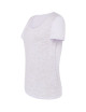 Damen T-Shirt JHK Subli Burn Out Weiß
