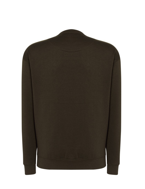 "Men's Malfini SWRA 290 Sweatshirt-Forest Green JHK-Embroidered Logo 