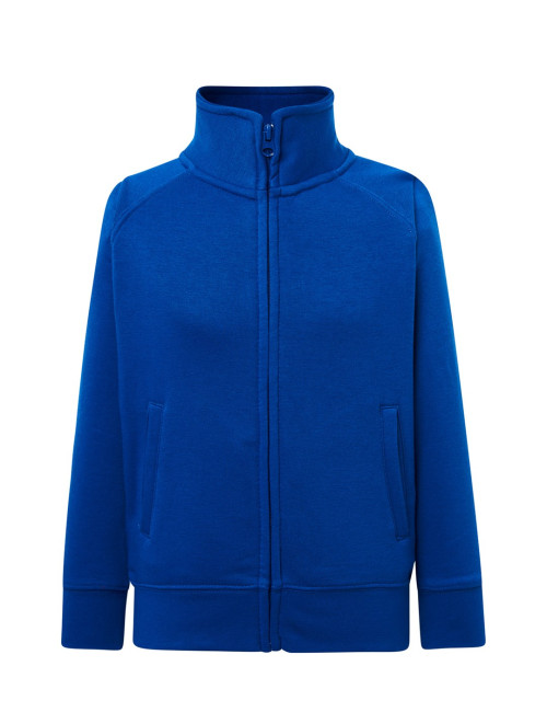 Bluza dresowa dziecięca kid full zip rb - royal blue Jhk