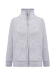 Kinder-Sweatshirt Kid Full Zip AS - Ash Melange Jhk