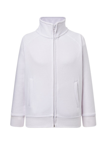 "Kid Full Zip Malfini White JHK - High-Quality Embroidery & Printwear