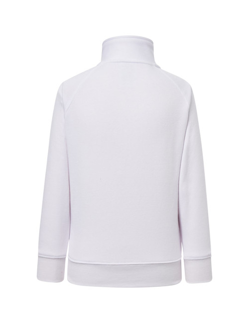 Bluza dresowa dziecięca kid full zip wh white Jhk