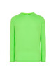 "Men's JHK Sport Man LS T-Shirt - Lime Fluor, Perfect for Printing & 