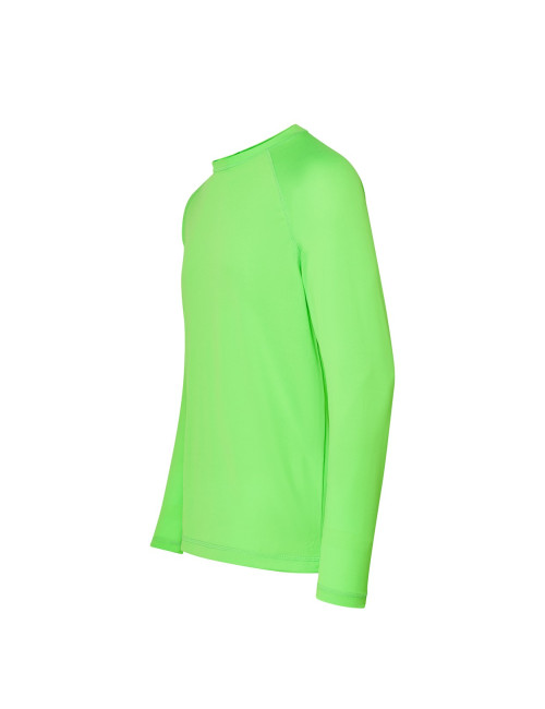 "Men's JHK Sport Man LS T-Shirt - Lime Fluor, Perfect for Printing & 