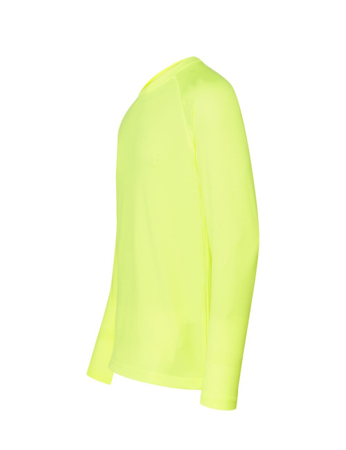 Herren-T-Shirt Sport Man ls syf - Gold Fluor Jhk