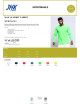 Herren-T-Shirt Sport Man ls syf - Gold Fluor Jhk