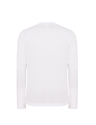 Herren-T-Shirt Sport Man ls wh weiß Jhk