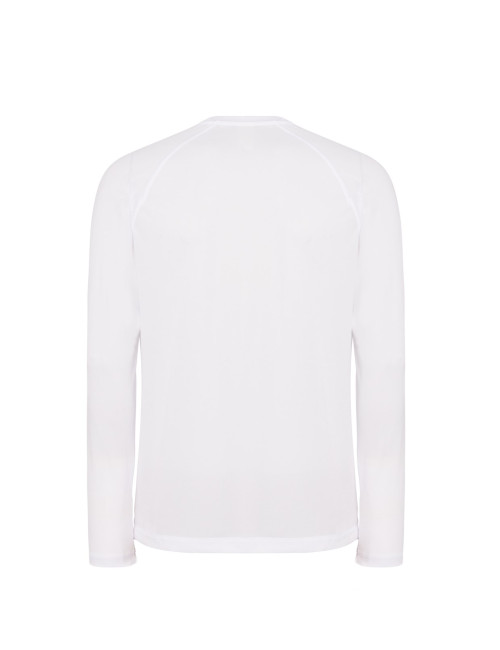 "Men's White Jhk Sport T-shirt - Embroidery & Print, Malfini Logo, Bu